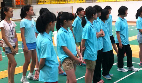 广外夏令营的体育课