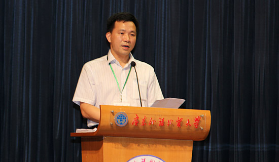 任跃忠致辞 2014广外夏令营