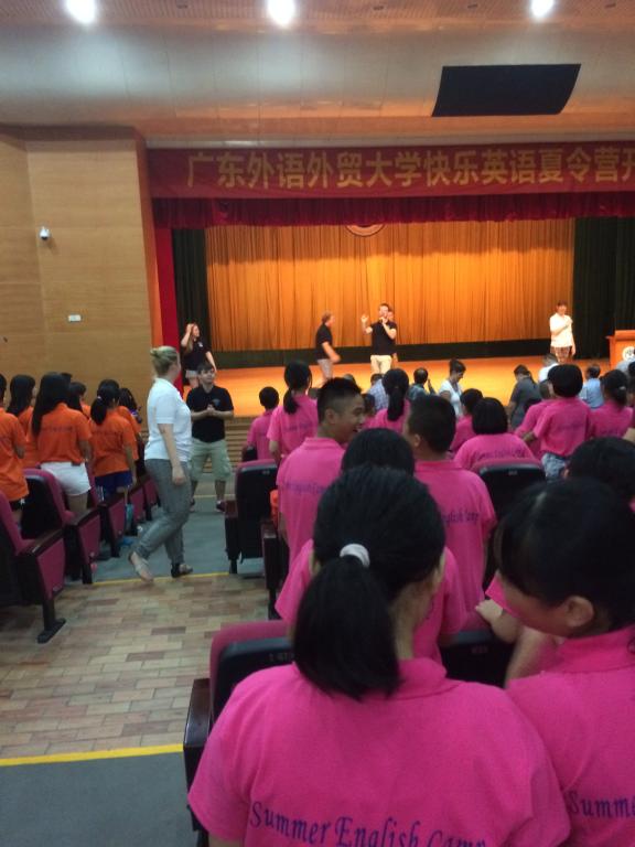 各外教组织现场游戏